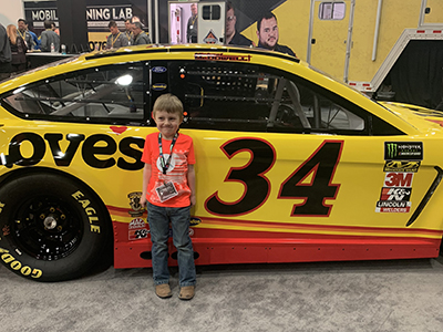 The No. 34 Love's car was a hit at MATS